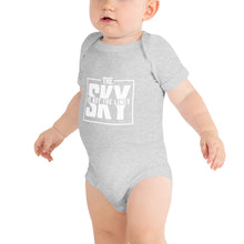 Load image into Gallery viewer, Baby Sky Block Short Sleeve Onesie