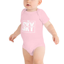 Load image into Gallery viewer, Baby Sky Block Short Sleeve Onesie