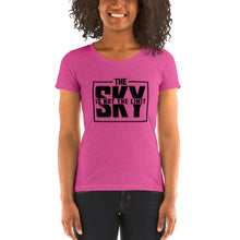 Load image into Gallery viewer, Ladies' Sky Block Tee - Pink+