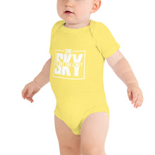 Load image into Gallery viewer, Baby Sky Block Short Sleeve Onesie
