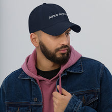 Load image into Gallery viewer, Afro Aviator Dad Hat - Black+
