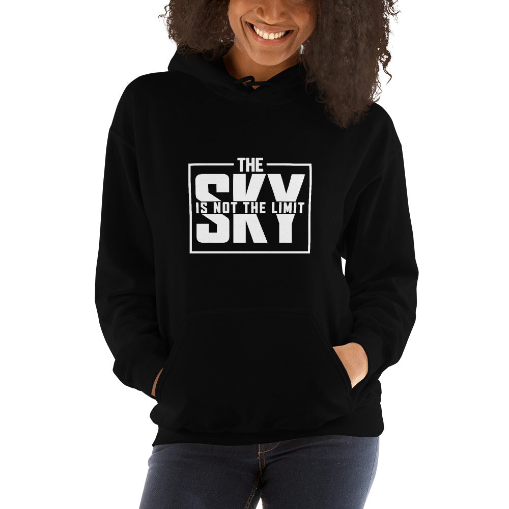 Sky Block Hoodie - Blue+