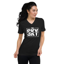 Load image into Gallery viewer, Sky Block V-Neck - Black
