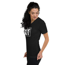 Load image into Gallery viewer, Sky Block V-Neck - Black
