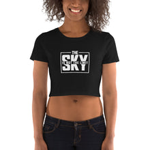 Load image into Gallery viewer, Sky Block Crop Top - Black+
